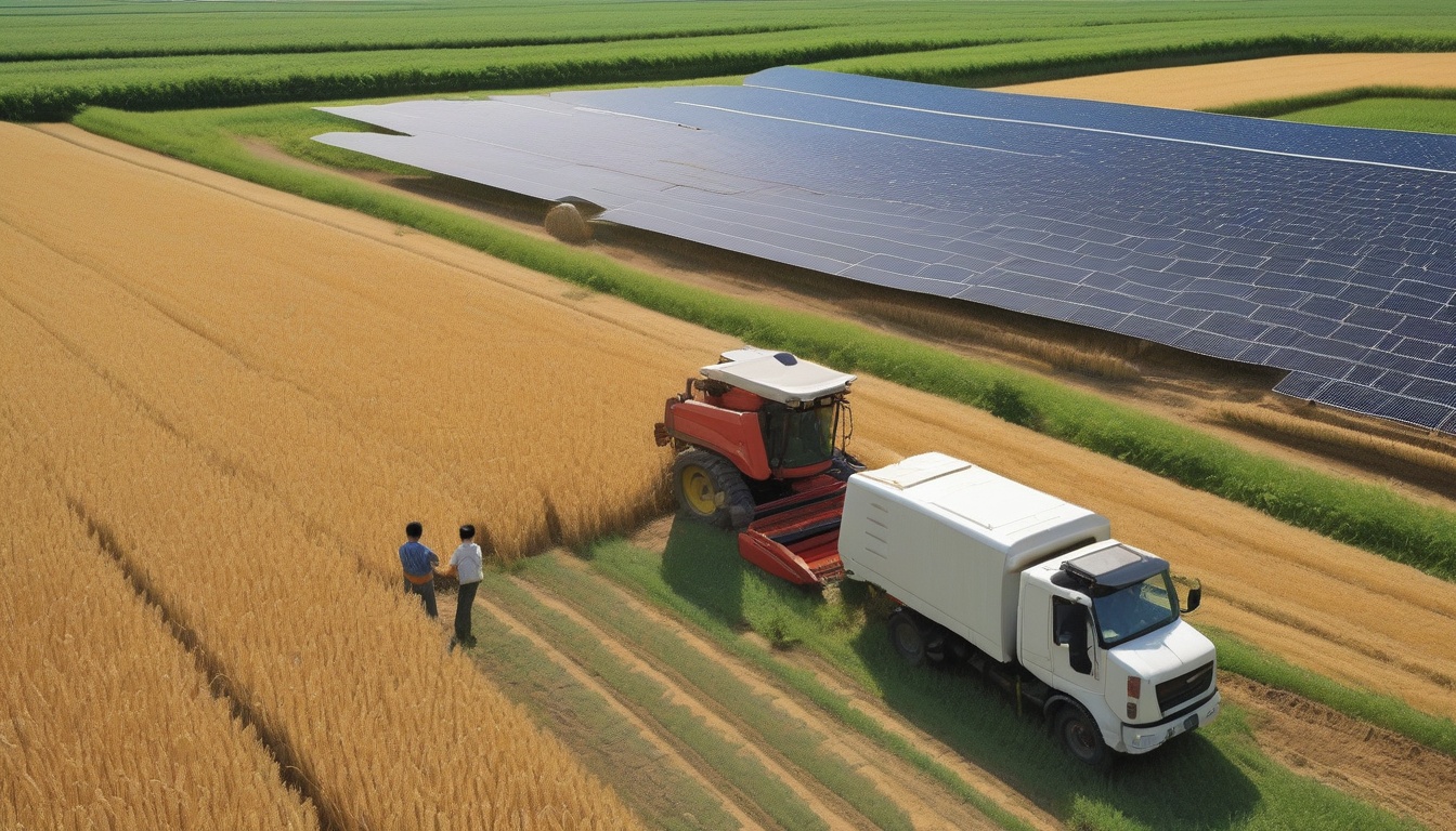 麦畑と太陽光を両立する熊谷の挑戦、営農型発電が農地再生と企業脱炭素を変える理由